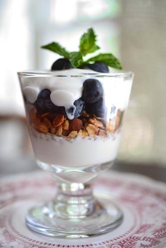 Yogurt -Granola Parfait